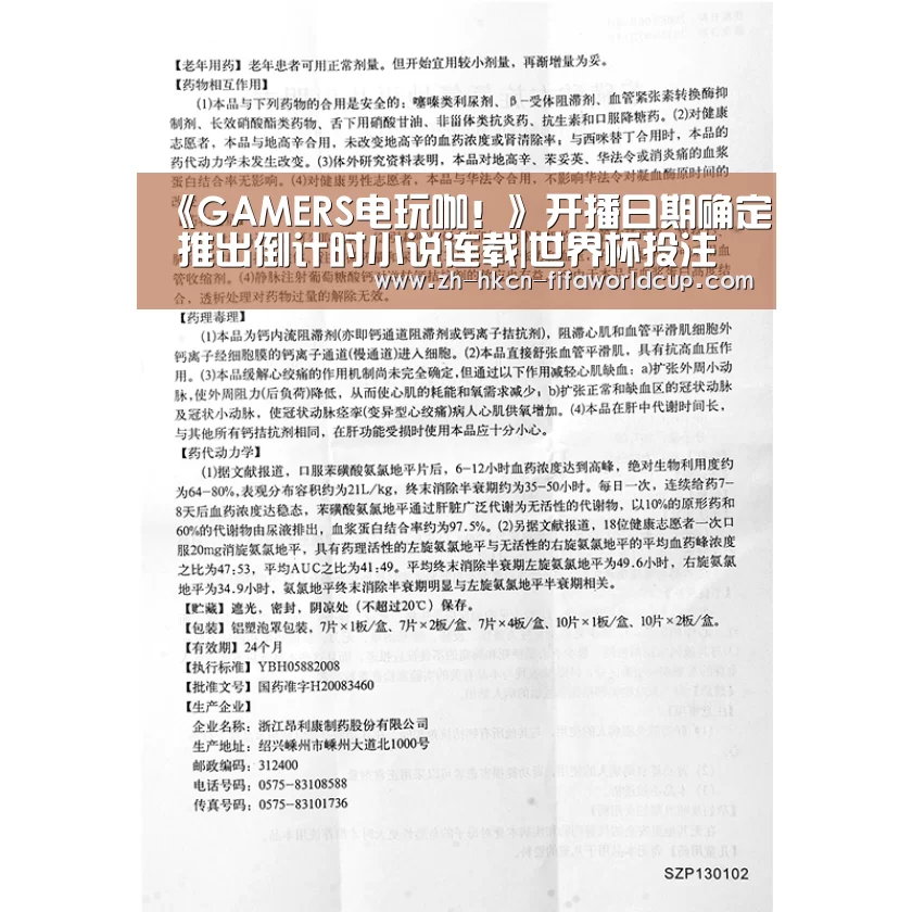 《GAMERS电玩咖！》开播日期确定 推出倒计时小说连载|世界杯投注
